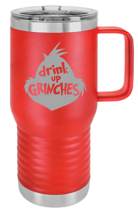 Grinch Themed Tumblers and Drink Holders