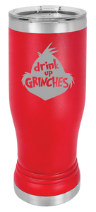 Grinch Themed Tumblers and Drink Holders