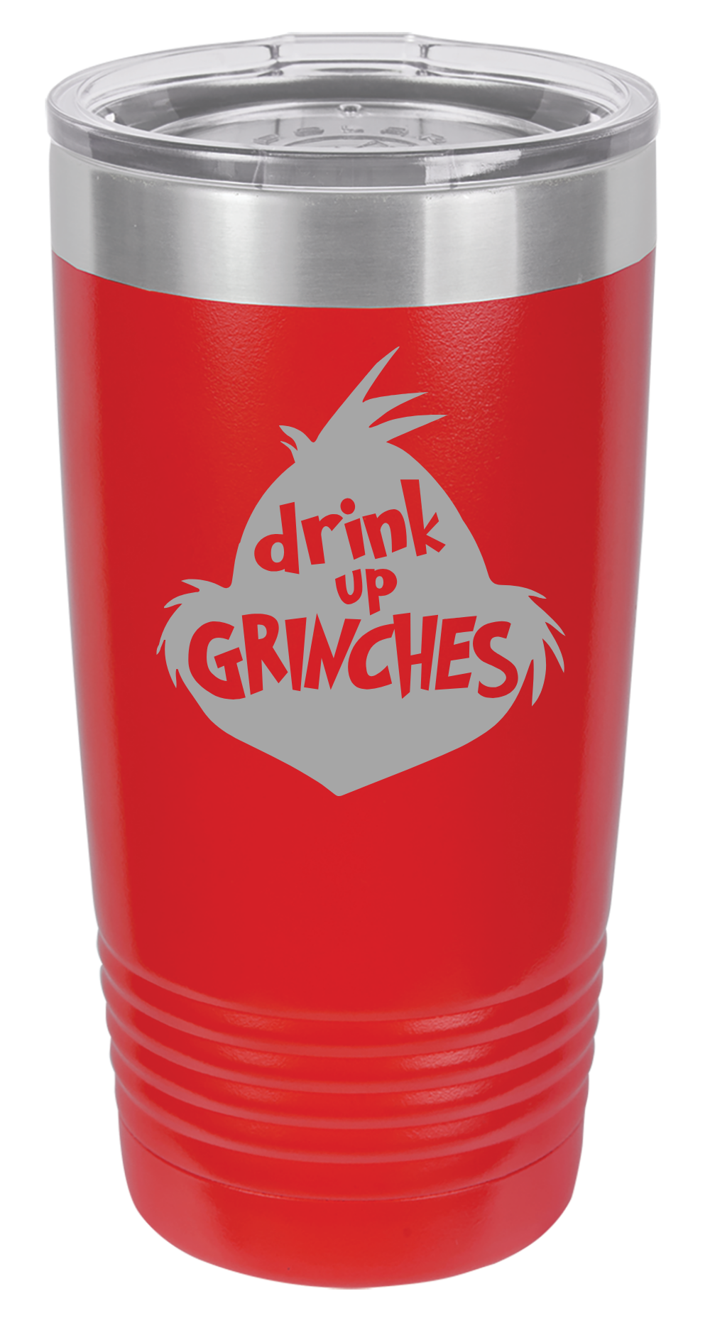 Grinch Themed Tumblers and Drink Holders