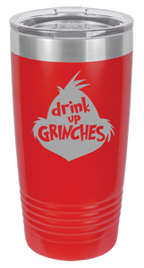 Grinch Themed Tumblers and Drink Holders