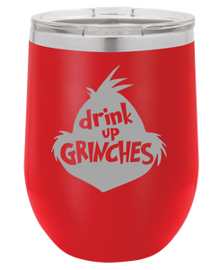 Grinch Themed Tumblers and Drink Holders