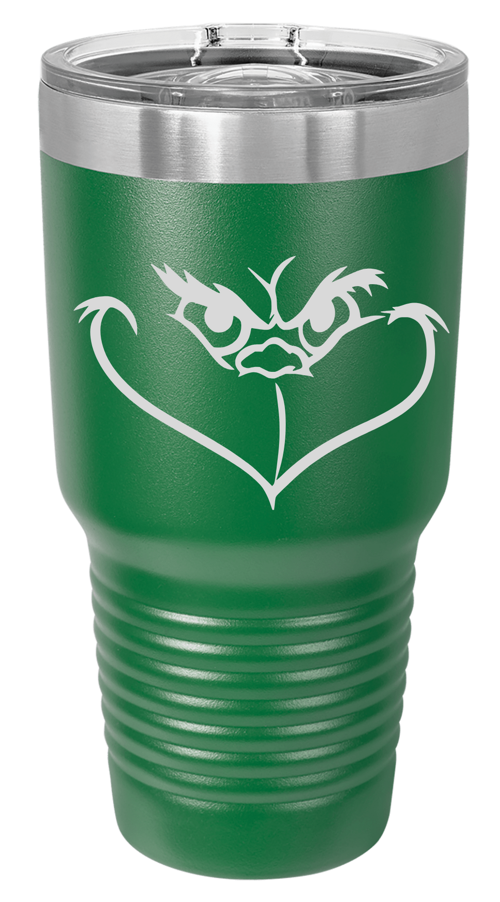 Grinch Themed Tumblers and Drink Holders