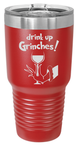 Grinch Themed Tumblers and Drink Holders