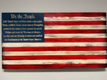 Load image into Gallery viewer, We the People Rustic US Flag
