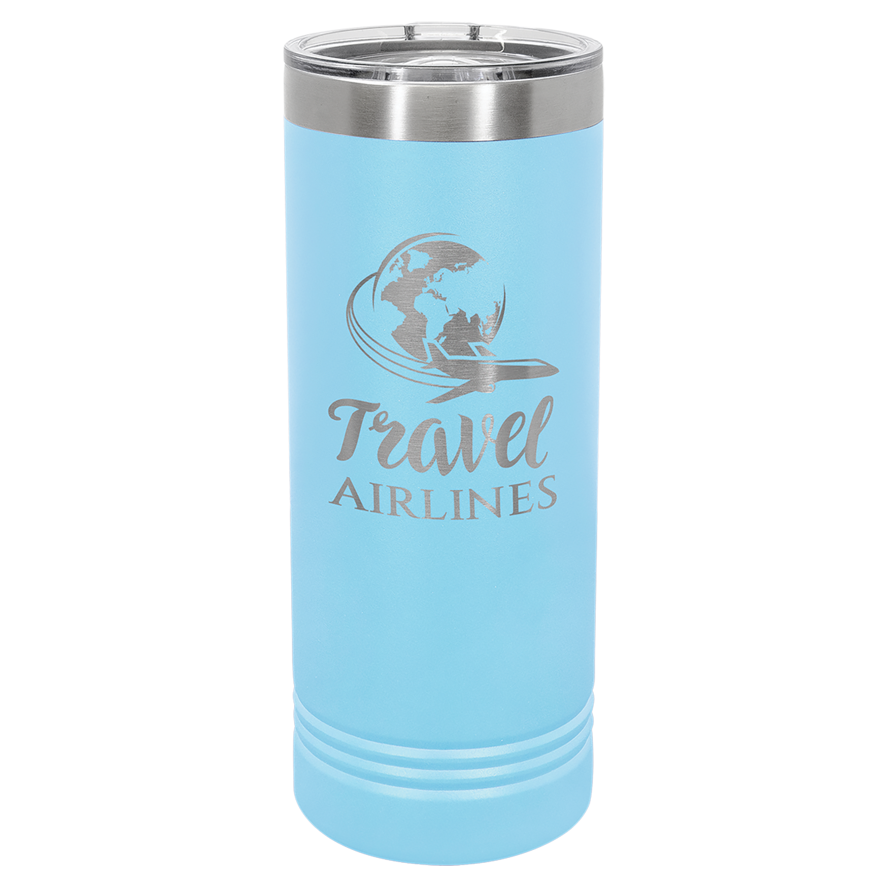 Polar Camel 22 oz. Skinny Tumbler with Slider Lid